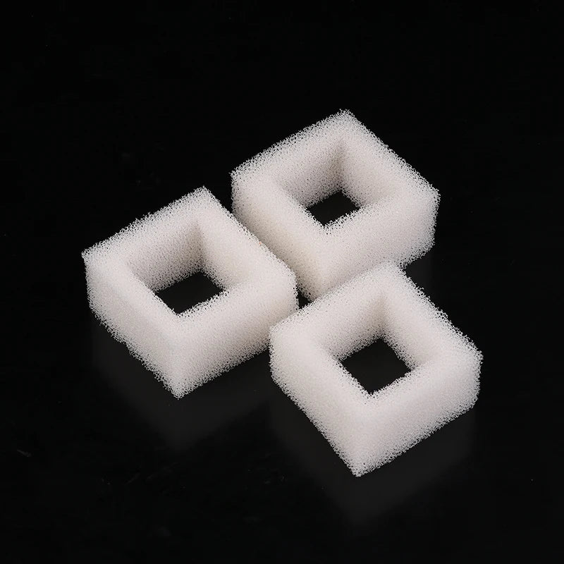 10Pcs Cat Water Fountain Water Pump Foam Filters Compatible With Square Dispensers Pre-Filtered For Fresh & Clean Drinking Water