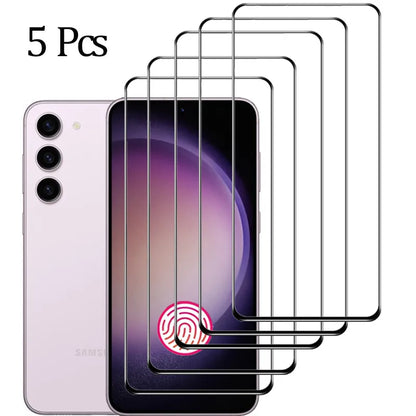 For samsung s24 Glass, s25 s24 ultra Screen Protector For samsung galaxy s23 glass samsung s24 ultra Tempered Glass samsung s23 fe s20 s21 s22 plus Protective Film Galaxy s24 Screen Protector samsung s22