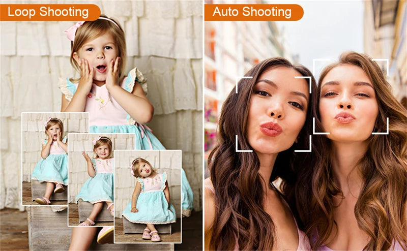 6K Professional Video Cameras for Photography 64MP Ultra HD 18X Digital Zoom Camcorders YouTube Live Streaming Vlog Recorder