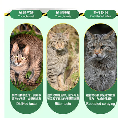 Pet ExPELLING Spray for Cats-Unpleasant Odor Deterrent to Prevent Urination and Defecation,Safe for Carpets,Furniture,Garden,Car