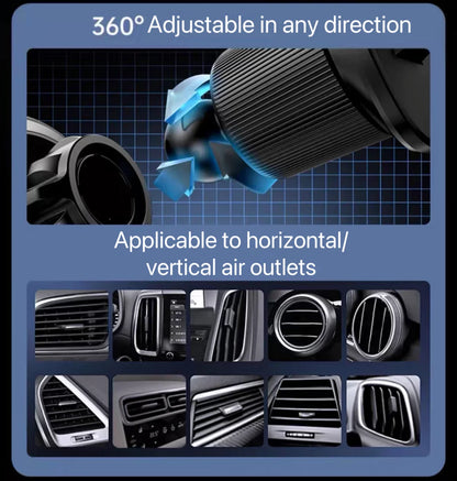 Magsafe Car Mount Magnetic Phone Holder for Air Vent with 360° Rotation Universal Phone Holders for iPhone 15