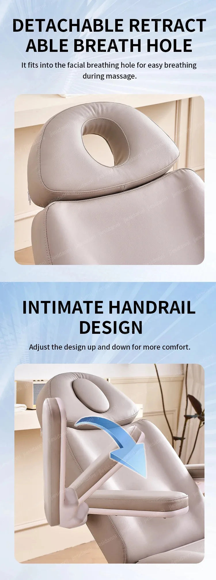 Medical gynecological examination bed Private bed Care electric lift beauty bed maternity outpatient surgery flushing bed