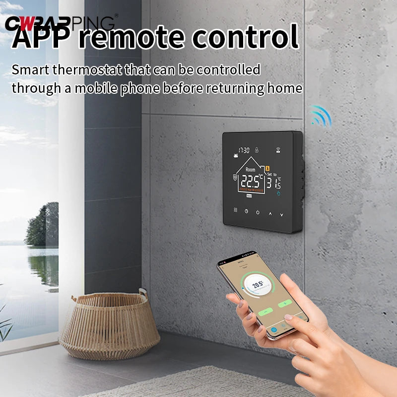 Smart Home Assistant Digital Temperature Controller Water Heater for Home Automation Thermostat Boiler Zigbee Thermostatic Tools