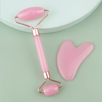 Roller & Gua Sha, Face Roller, Facial Roller Skin Care Tools Massager Resin Facial Massage For Face, Eyes, Neck, Body