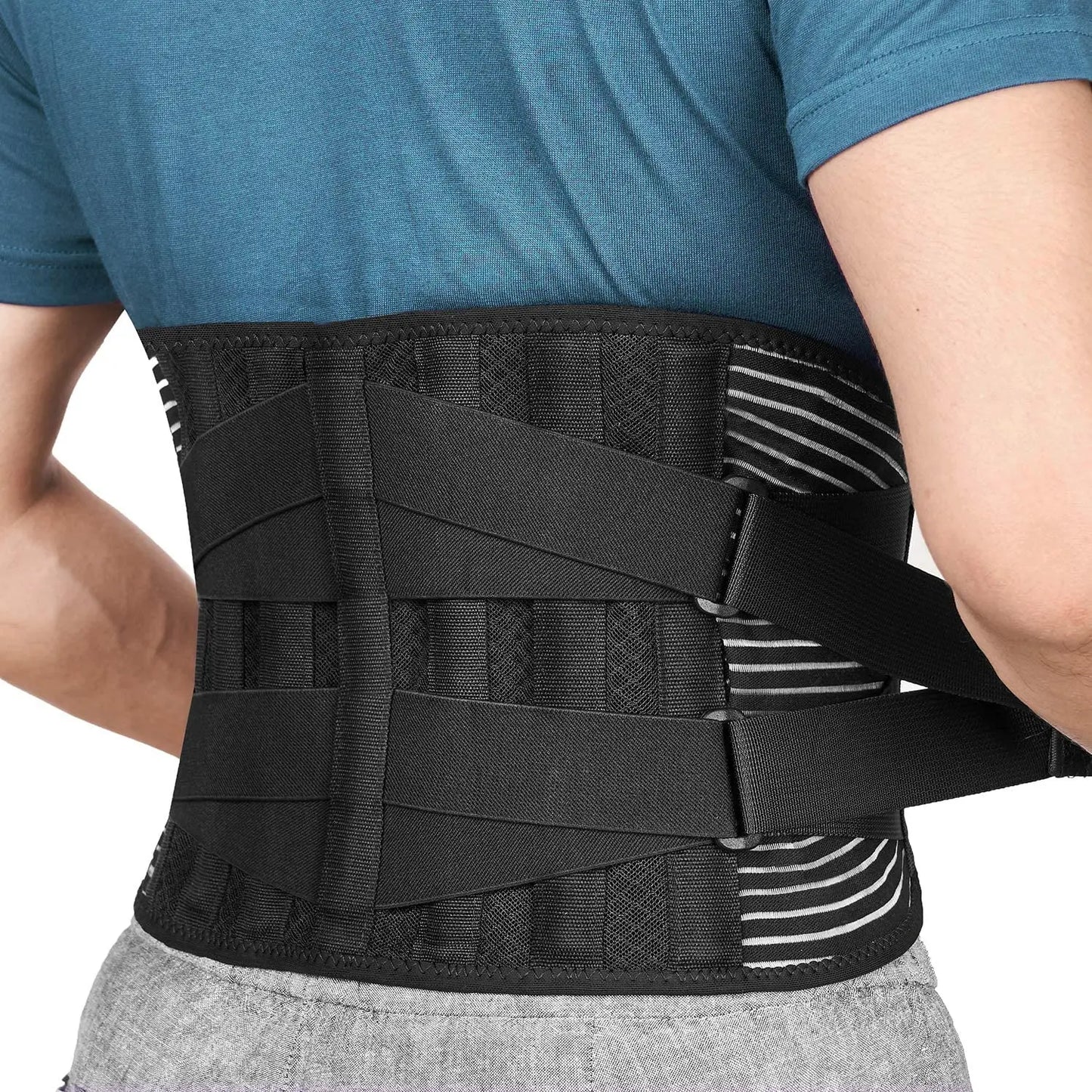 Back Waist Lumbar Support Belt Orthopedic Brace Posture Men Women Corset Spine Decompression for Waist Traine Tighten Abdomen