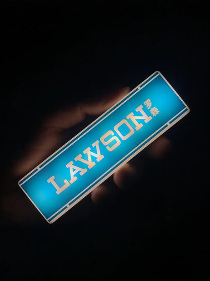 Coffee Shop Fridge Stickers Magnetic Creative Convenience Store Light Signs Home Decorative Ornaments  Luminous Light Boxes