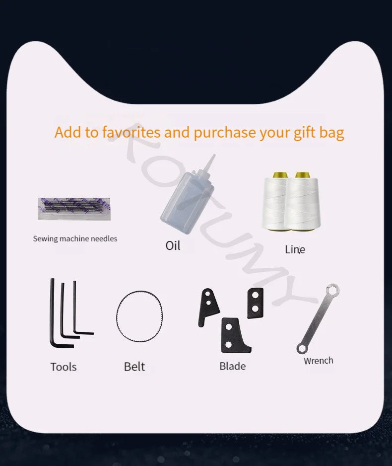 Electric Sewing Machine Portable Automatic Packaging Agriculture Textile Industry Woven Bag  Electric Packaging Machine