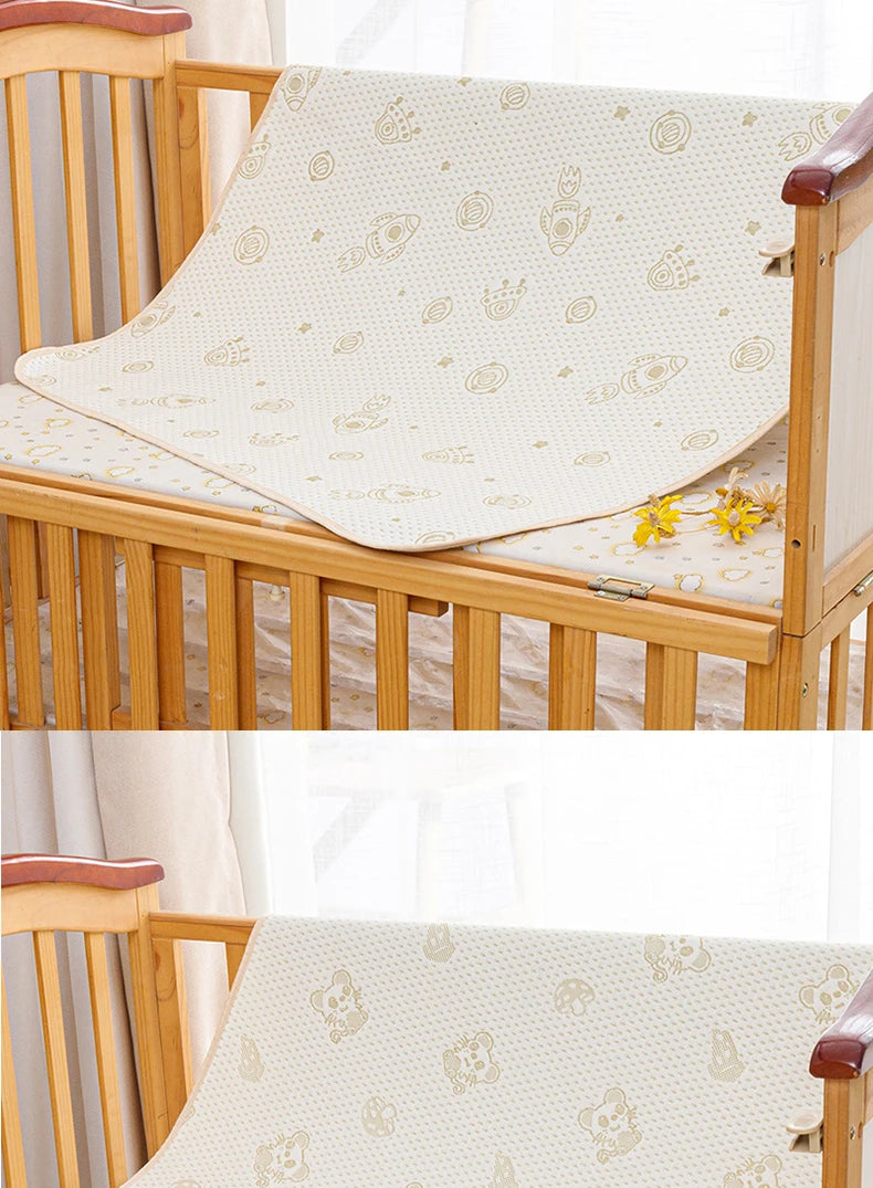 Diaper Changing Pad Changing Mat Covers Washable Waterproof Nappy Newborn Reusable Infant Cotton Urinal Mat Breathable Baby