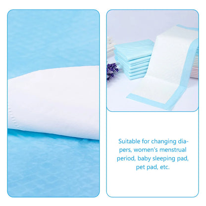 20 Pcs Disposable Waterproof Changing Pad Diaper Changing Pad Non Woven Changing Mat Baby Shower Gift Newborns Travel Pee Pad