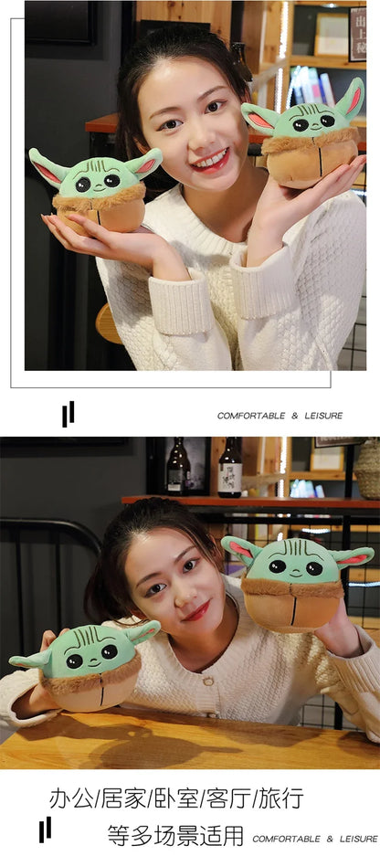 10/20cm Disney Kawaii Plush Baby Yoda Anime Cartoon Stuffed Toys Figure Doll Kawaii Stuffed Toys Cute Gifts For Boys Girls