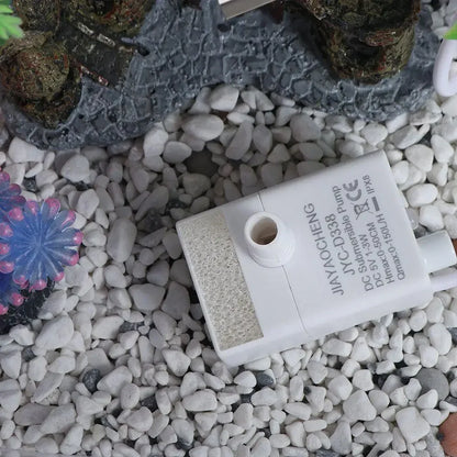 Ultra-quiet Pet Water Dispenser Pump LED Light 5V Mini Submersible Pump Large Flow Detachable Water Fountain Pump Replacement