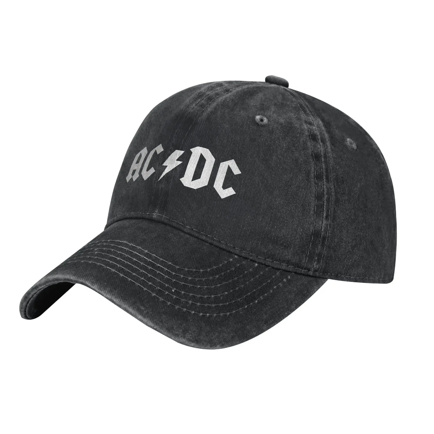 Classic AC Shook Me DC Baseball Cap Men Women Distressed Denim Snapback Hat  Outdoor Summer Gift Hats Cap