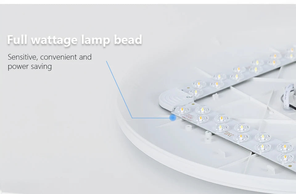 Smart LED Ceiling Light APP Luster Remote Control Appliance 36W 50W 80W interior Home Decor Fixture Bathroom Bedroom