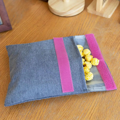 Sandwich Snack Bag Reusable Washable Waterproof Portable Lunch Bread Bag Multifunctional Fruit Food Storage Pouch Container New