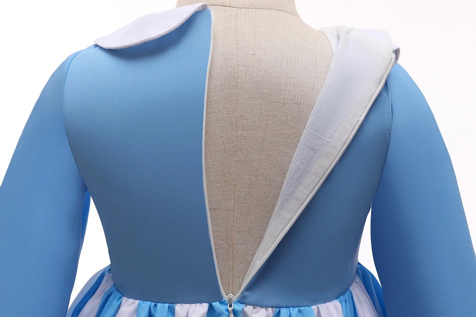 Girl Alice Costume Halloween Maid Lolita Dress Kids Cosplay Servant Family Party Fancy Clothing New Arrival