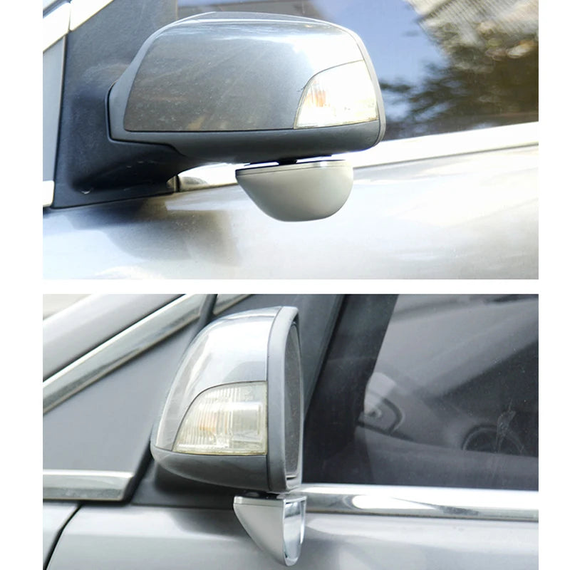Car Mirror 360 Degree Adjustable Wide Angle Side Rear Mirrors blind Spot Snap Way for Parking Auxiliary Rear View Mirror