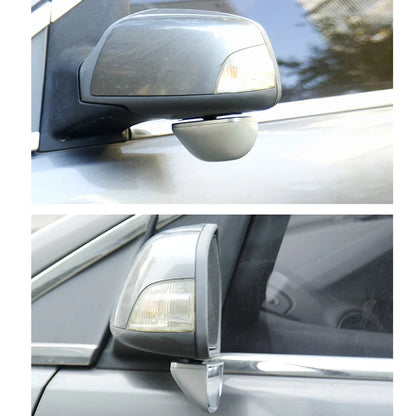 Car Mirror 360 Degree Adjustable Wide Angle Side Rear Mirrors blind Spot Snap Way for Parking Auxiliary Rear View Mirror
