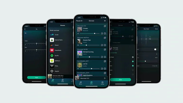 Arylic Up2Stream Plate Amp 2.1 WiFi&Bluetooth 5.0 Multiroom Audio 50*2W+100W Amplifier Board With tadilAirplay Equalizer