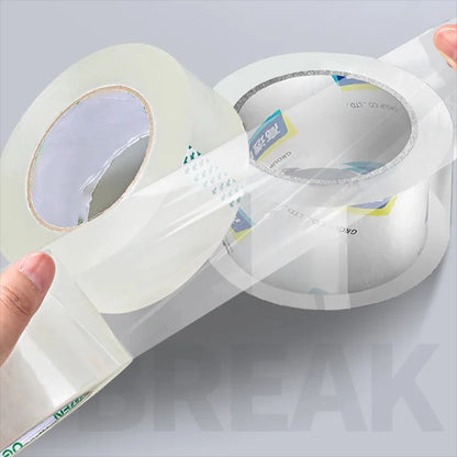 Transparent Packing Tape Sealing Wide Tape High Viscosity Office, cultural and educational supplies adhesive