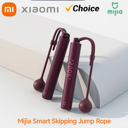 Mi Home Smart Jump Rope Counter, Xiaomi Jump Rope Thread with Fit App Adjustable Calorie Calculation for Sports and Fitness