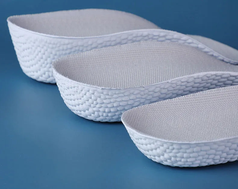 1 Pair Breathable Half Insole Heighten Heel Insert Sport Shoes Pad Cushion Unisex Height Increase Insoles Shoe Insoles 1.5-3.5cm