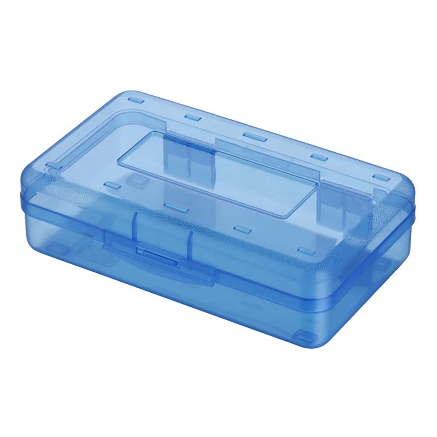 Plastic Transparent Pencil Case Large Capacity Multifunctional Student Stationery Storage Box Student Pencil Case