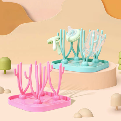 Multifunctional Bottle Dry Rack Baby Bottle Drain Drying Racks Baby Bottle Cleaning Dryer Drainer Storage Drying Rack Holders