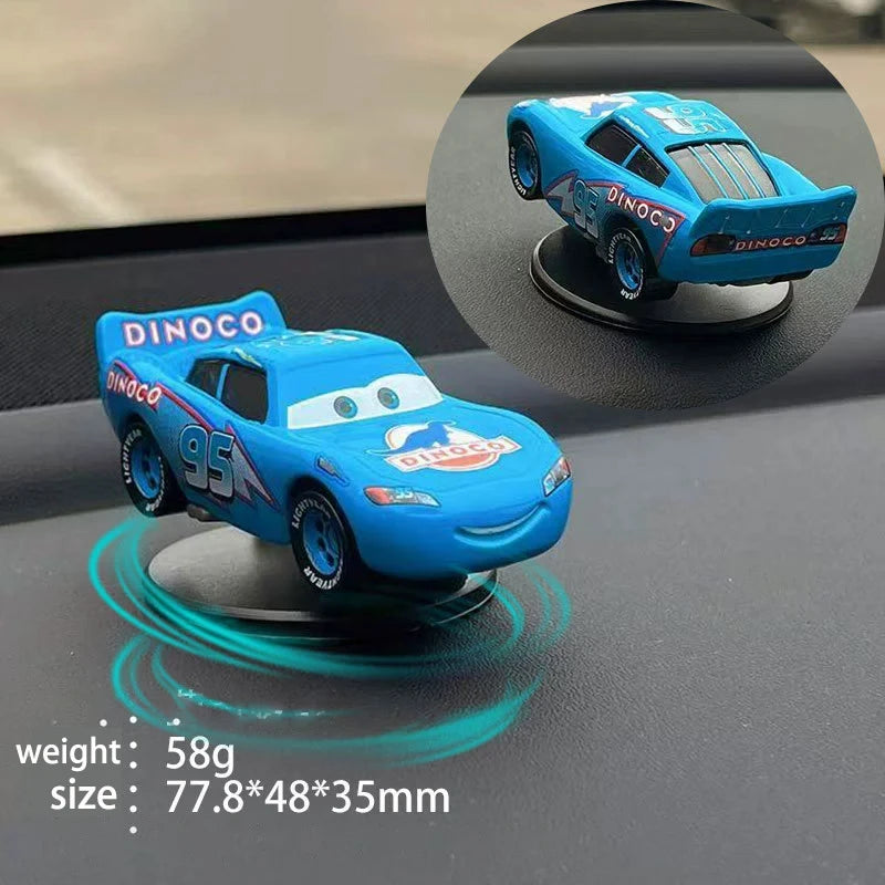 Car For lightning mcqueen  Drift Rotating Ornaments Auto Dashboard Turning AE86 Model Deco Car  Center Console Decoration