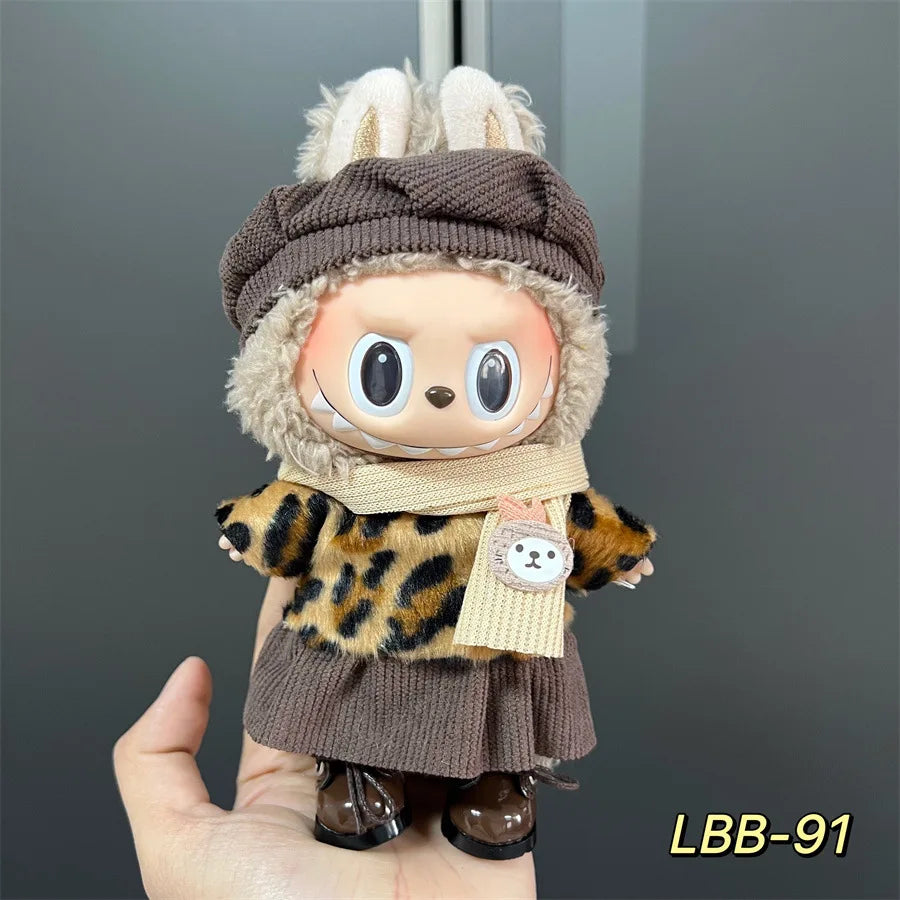 Labubu Accessories Clothes Dress up Designer Suitable for V1 V2 V3 Labubu Pendants Cute Personality Fashion Birthday Gift