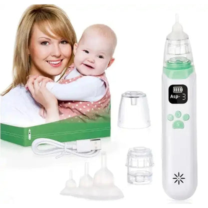 Nasal Aspirator For Infants And Young Children Nasal Washer Electric Newborn Baby And Children's Nasal Mucus Cleaning Tool