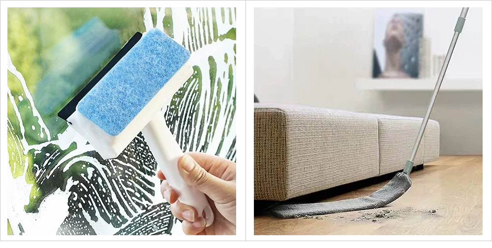 Reusable Lint Roller Washable Lint Remover for Clothes Pet Hair Sticky Home Cleaning