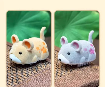 Interactive Cat Toy, Moving Simulation Mouse, Automatic Electronic Mice, Cat Vibrating Mouse Toys for Kitten Indoor Exercise