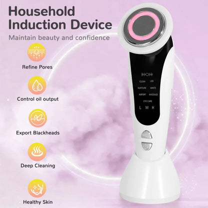 7 in 1 Face Lifting Face Lifting Massager Portable Home Use Electric Skin Care Tool Face Lift Massage Whitening Skin Tightening