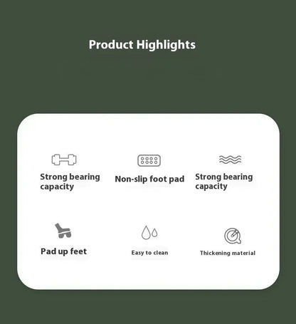 Office foot pedals, placed under the desk, can swing 180 degrees to activate the feet and relieve leg stiffness
