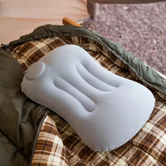 Outdoors Pillow Inflatable Pillow Portable Ultralight Travel Hiking Air Sleeping Pillow Neck Protection Suitable ForOutdoors