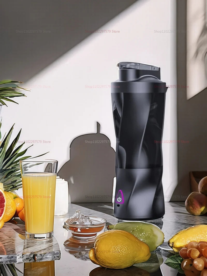 Portable Juicer Blender USB Rechargeable 700ML Large Capacity Fruit Mixer Smoothie Cup for Outdoor Travel Workout Fresh Juice.