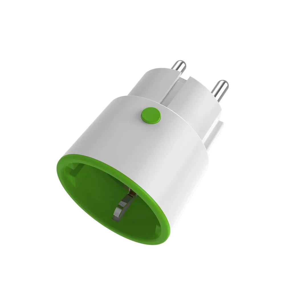 Haozee Smart Zigbee Plug Socket 3680W 16A Power Energy Monitoring Timer Switch EU Outlet Home Assistant Zigbee2mqtt