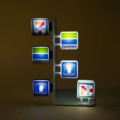 Room Decoration Fridge Magnets Coffee Shop Luminous Light Boxes Creative Convenience Store Light Signs Home Decorative Ornaments