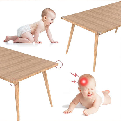 20pcs Safe Transparent Corner Protectors, Clear Table Edge Protectors, Protectors For Furniture Cabinet Against Sharp Corners