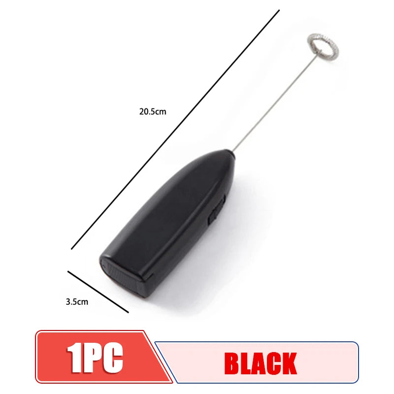 Mini Electric Coffee Blender Handheld Eggbeater Bubble Drink Stir Bar Creative Electric Whisk Electric Coffee Mixer Milk Whisk