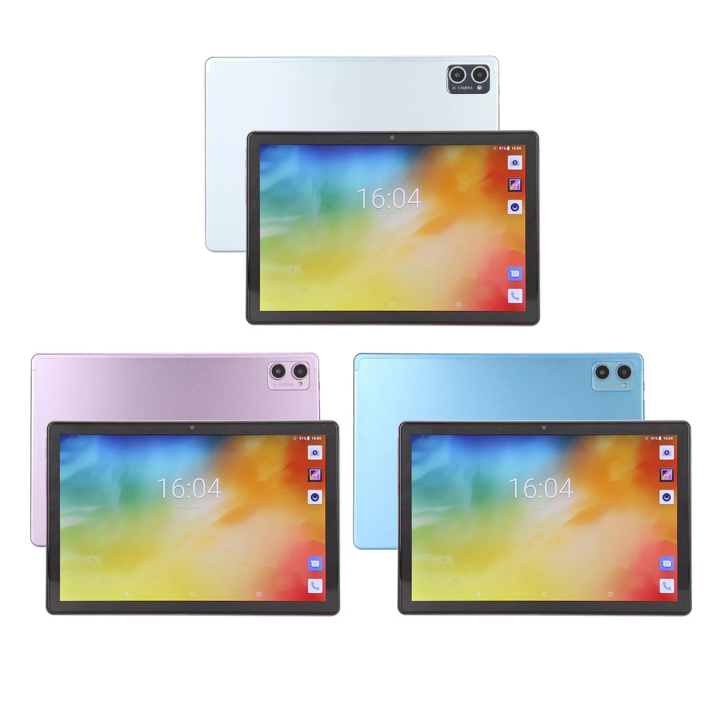 10.1 Inch Tablet 12GB  256GB ROM 10  8800mAh 8MP 20MP Camera 5G WiFi  Tablet for Family Gaming Tablet  Tablet