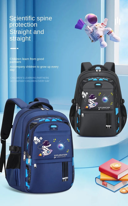 School Bags for Boys Shoulder Backpack Bagutte Children Spinal Protection Light Big Capacity New Astronaut Waterproof Kids