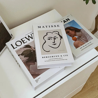 Simulation Book Living Room Accessories Fashion Home Decoration Props Bookshelf Decoration Coffee Table Decoration Books