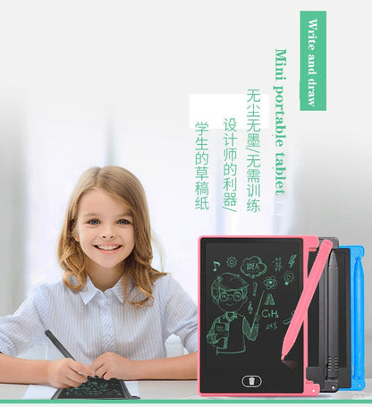 4.4 Inch LCD Mini Handwriting Tablet Kids Toy Small Drawing Board Writing Board Home Office Student Writing Drawing Magic Tablet
