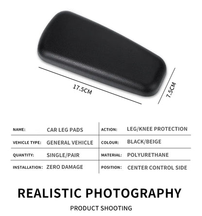 1PC Car Knee Pads Leg Pads Car Leg Rests Knee Pads Car Door Control Leg Pads Universal Foot Pads Auto Armrest Accessories