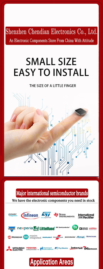 Electronic components Chips Capacitors Resistors Modules Electronic devices One-stop shopping BOM list Support quotation