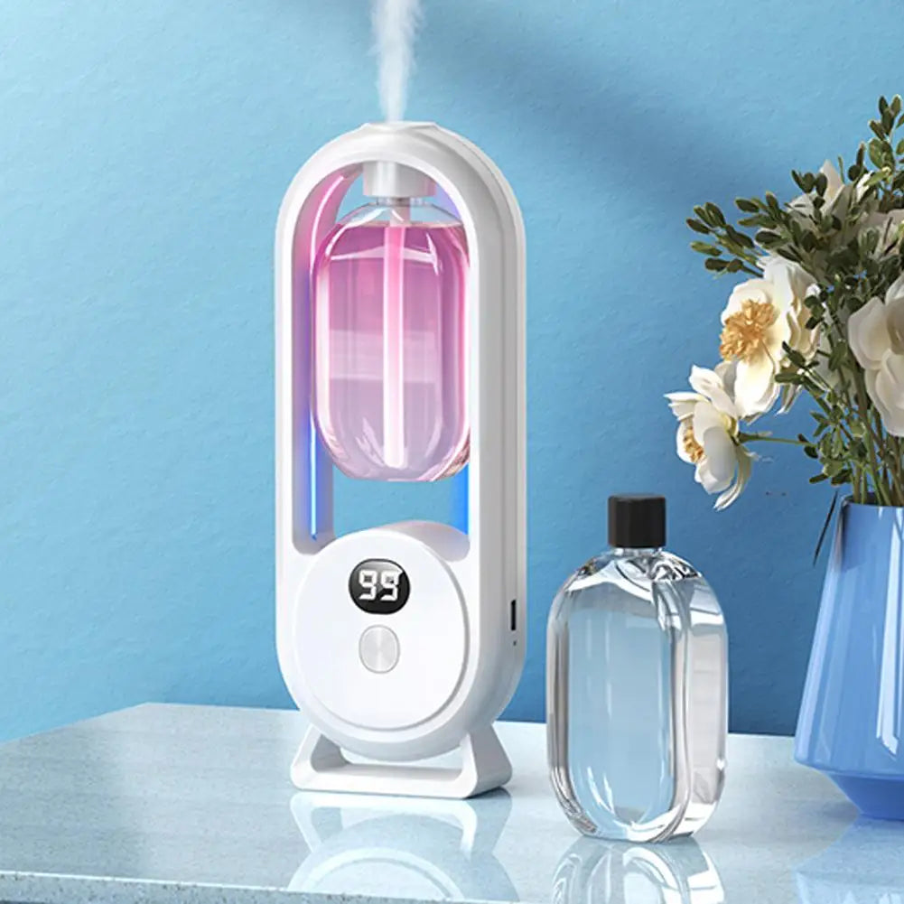Automatic Aroma Diffuser Hotel Household Fragrance Spray Machine Mini Bathroom Deodorizer Rechargeable Perfume Diffuser Machine