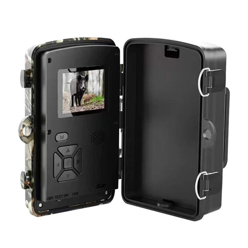 1pcs Hunting Trail Camera Wildlife Camera Night Vision Motion Activated Outdoor Forest Camera Trigger Wildlife Scouting Camera