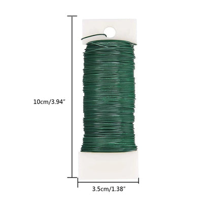 Floral Wire Paddle Wire 22 Gauge Florist Wire Wreath Wire for Wreath Making Craft Floral Flower Arrangements