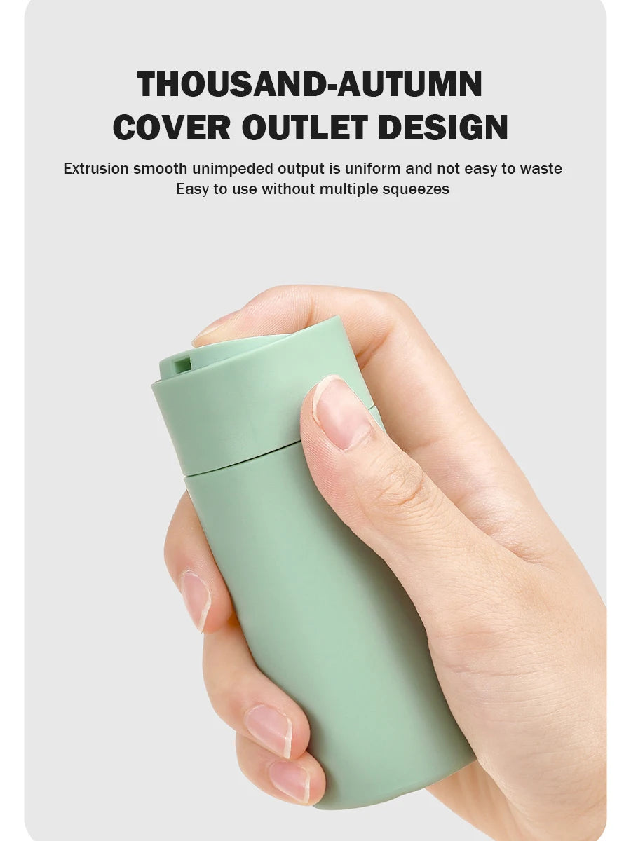 4-in-1 Leak-Proof Travel Bottles Set for Toiletries Refillable Plastic Containers with Lids for Spray Lotion and Shampoo